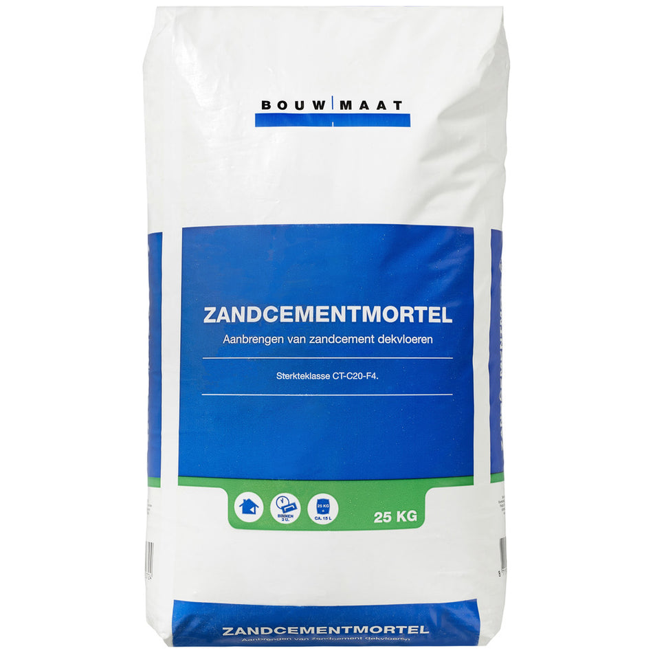 Bouwmaat Zandcement mortel C20 25 kg-556256