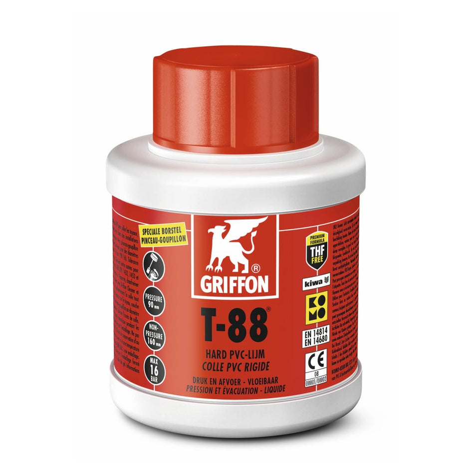 Griffon PVC-lijm T-88 250 ml-557345
