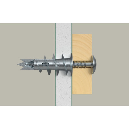 fischer Gipsplaatplug GKM 4,5x50 inclusief spaanplaatchroef 100 stuks-558162