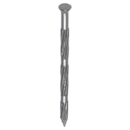 HJZ Profi Ribnagel Plat Conische Kop 2,7mm Verzinkt 125st-558608