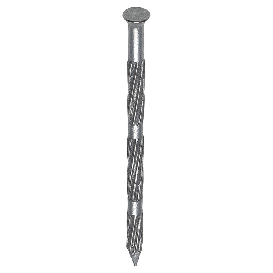 HJZ Profi Ribnagel Plat Conische Kop 2,7mm Verzinkt 125st-558608