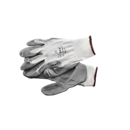 Safeworker Werkhandschoenen 87 Nylon/Nitrile Wit/Grijs Maat 10/XL-559122