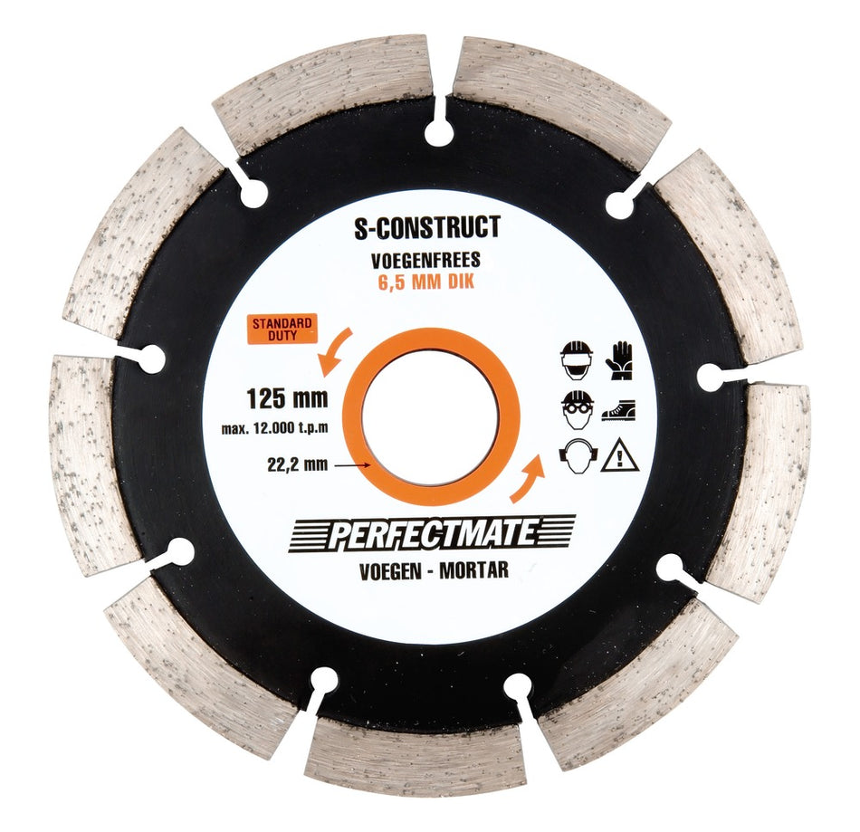 Perfectmate Voegenfrees 125x22,23mm-559728