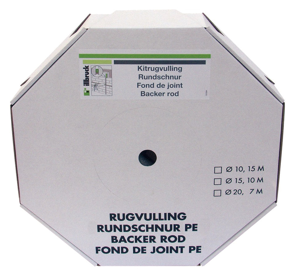 Illbruck Kitrugvulling PE 15mm 10m-560151