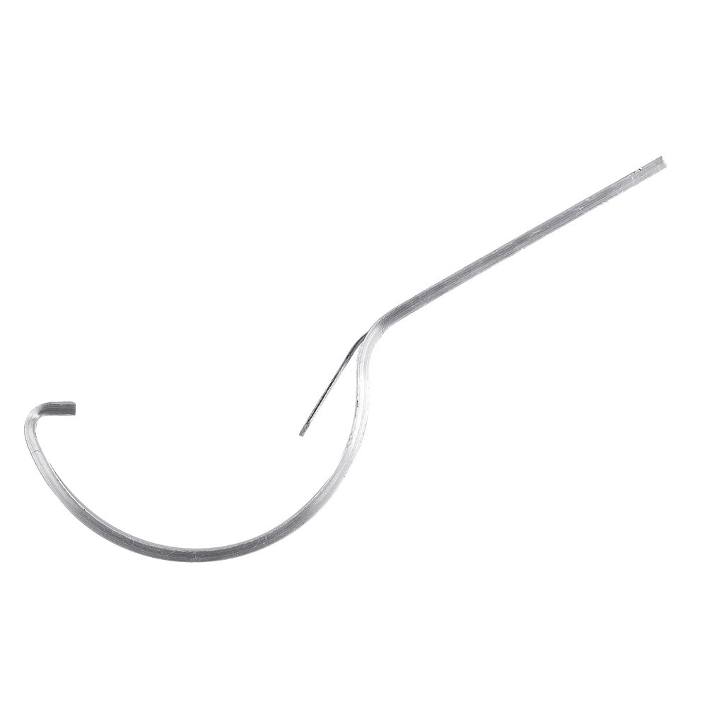 Beugel 3 aluminium 100 mm t.b.v. mastgoot hellend dak bevestiging-560250