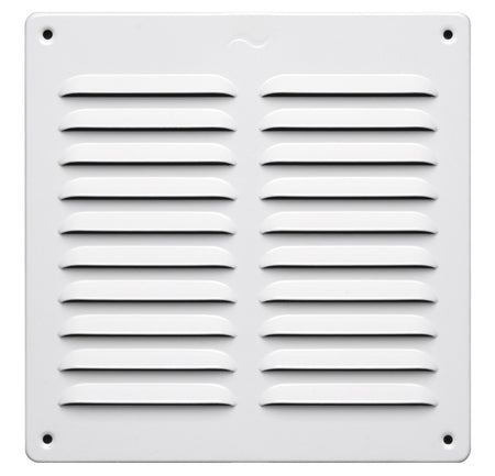AirPro Schoepenrooster aluminium 19,5x19,5 cm wit-561205