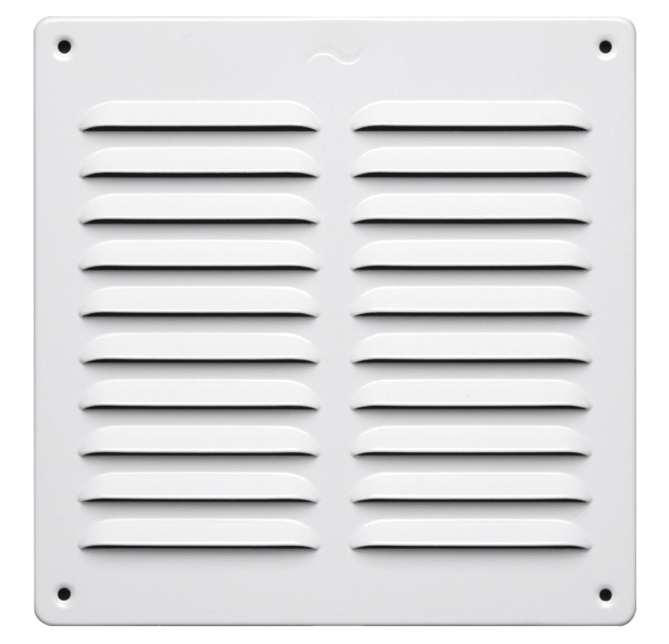 AirPro Schoepenrooster aluminium 19,5x19,5 cm wit-561205