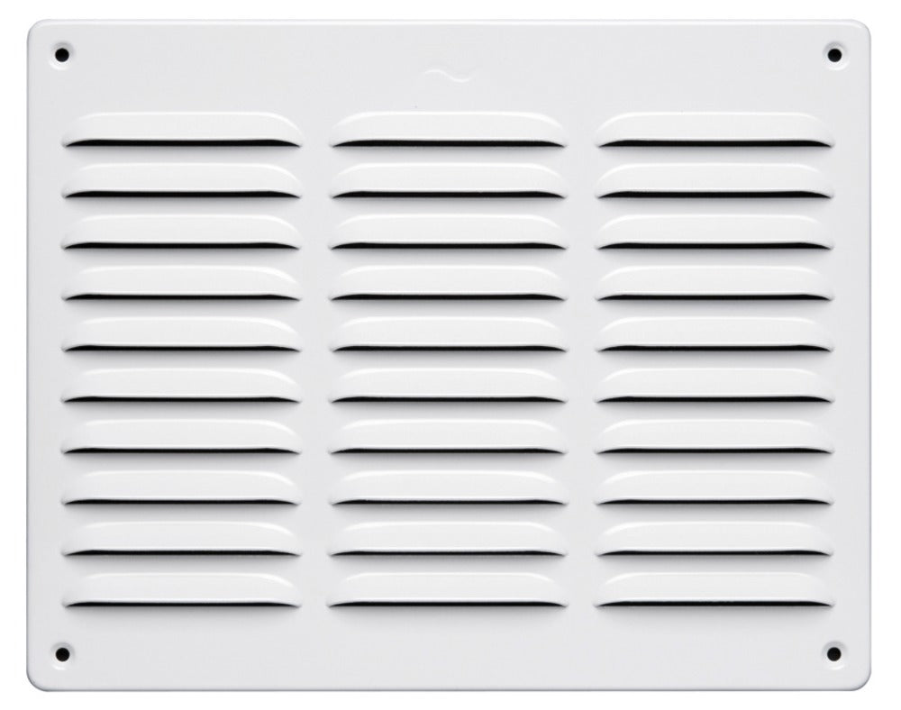 AirPro Schoepenrooster aluminium 24,5x19,5 cm wit-561207