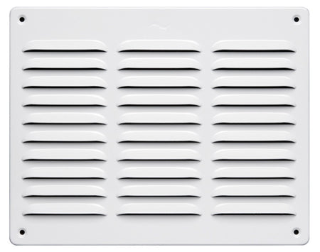 AirPro Schoepenrooster aluminium 24,5x19,5 cm wit-561207