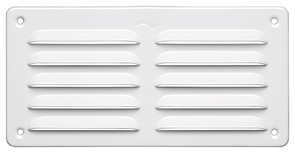 AirPro Schoepenrooster aluminium 18x9 cm wit-561240