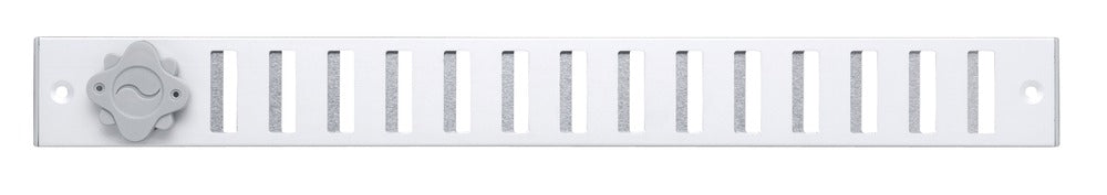 AirPro Schuifrooster aluminium 37x4 cm wit-561246