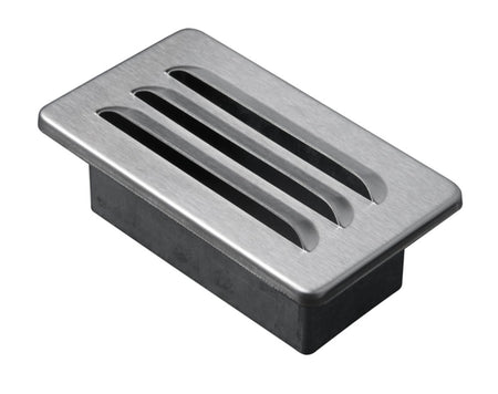 AirPro Vlakkanaal muurrooster RVS 110x55 mm-561292