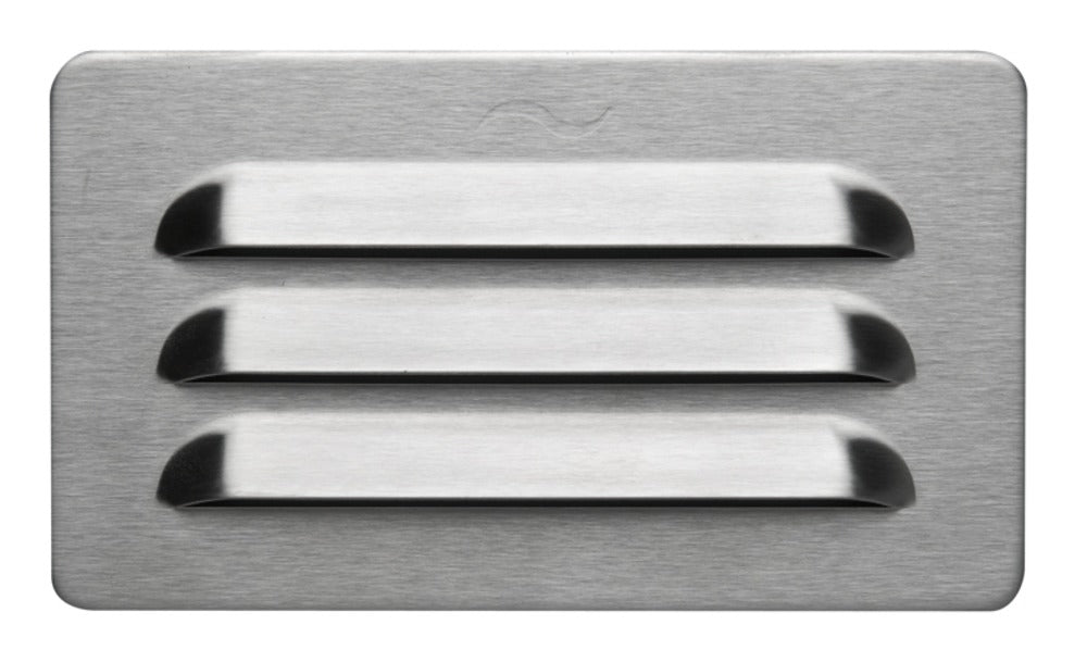 AirPro Vlakkanaal muurrooster RVS 110x55 mm-561292
