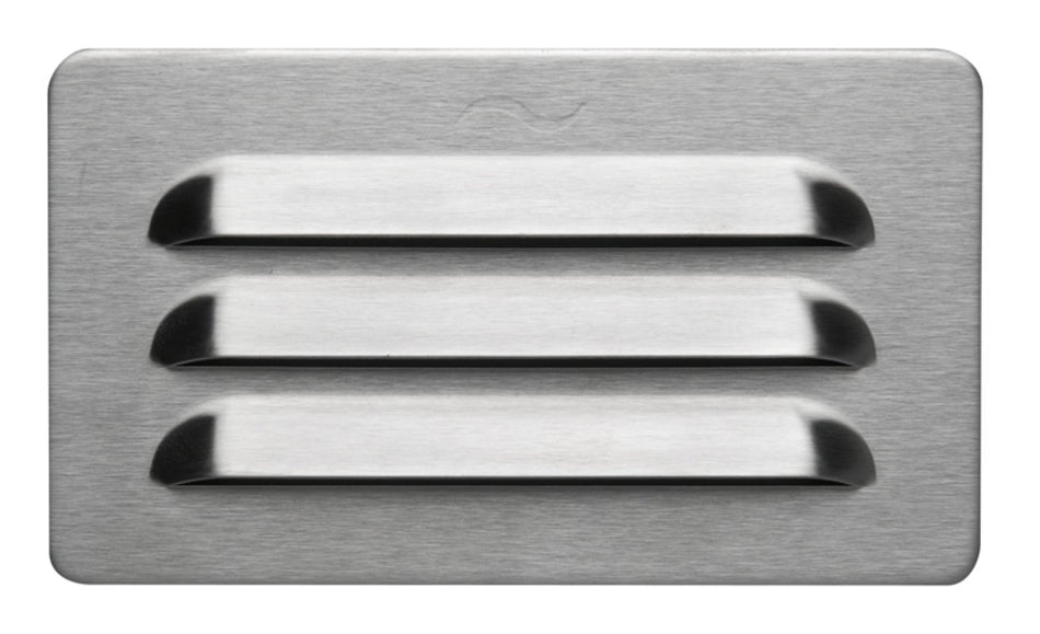 AirPro Vlakkanaal muurrooster RVS 110x55 mm-561292