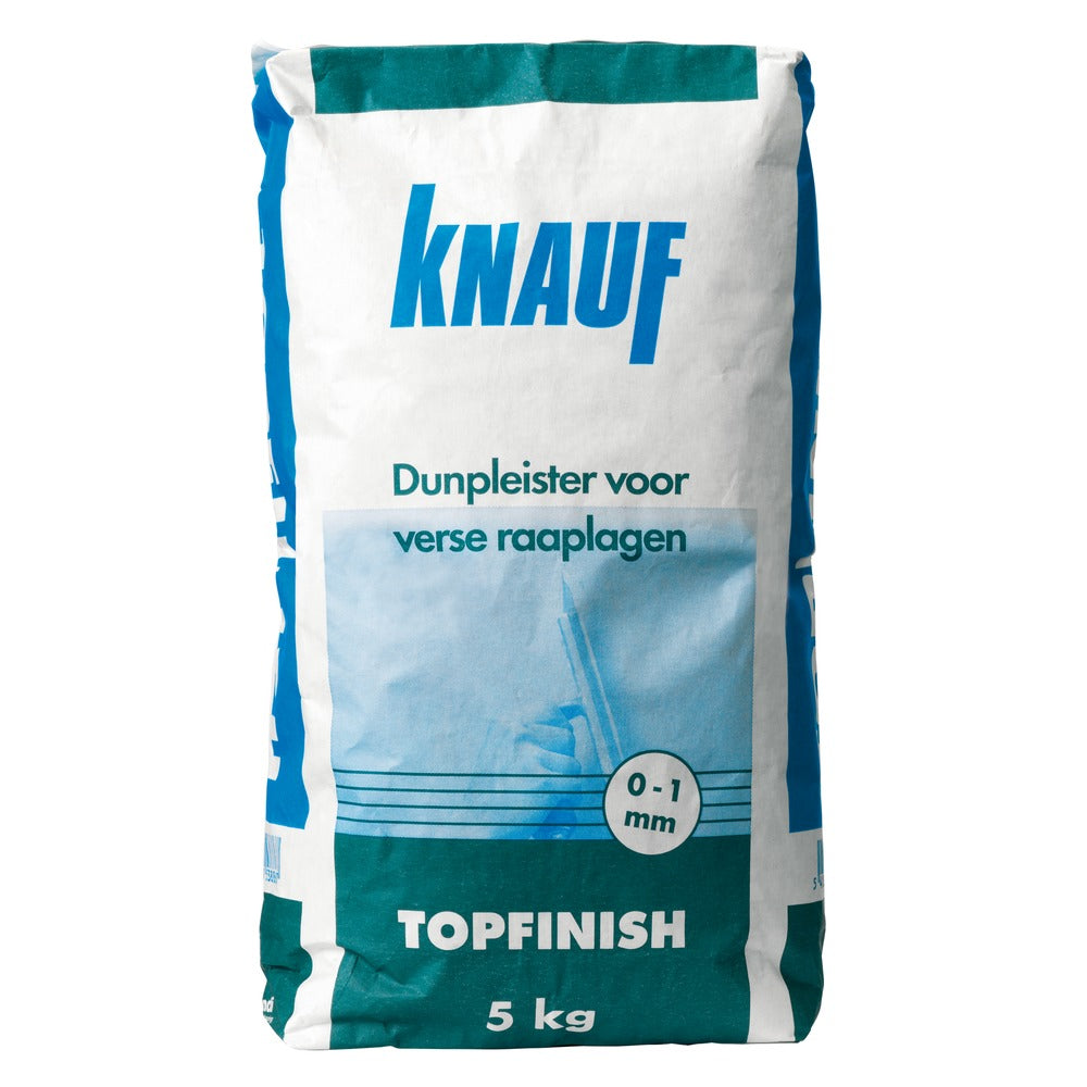 Knauf Topfinish dunpleister wit 5 kg-561343
