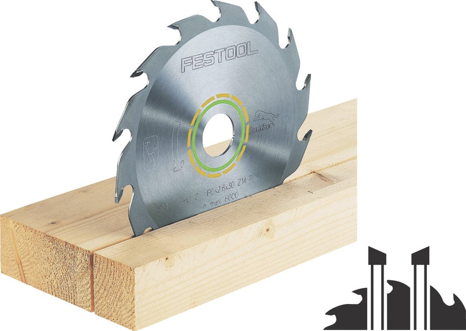 Festool Cirkelzaagblad PW18 Ø 225x30 mm 2,6 FF-561475