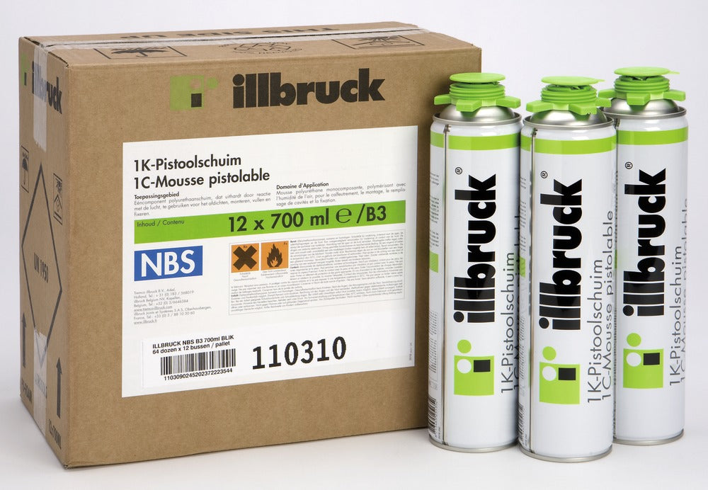Illbruck Pistoolschuim FM310 Lichtgroen 750ml-561786
