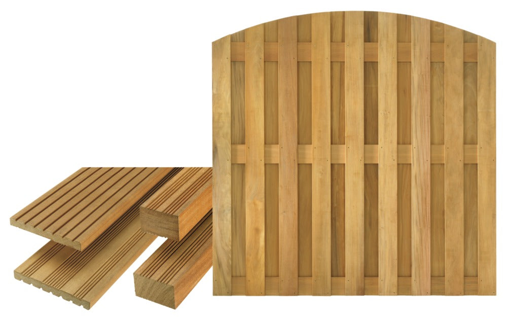 Elephant Almendrillo Vlonderplank Geolied 19x90x2450mm Groef/Semi Ribbel FSC Mix 70%-561880