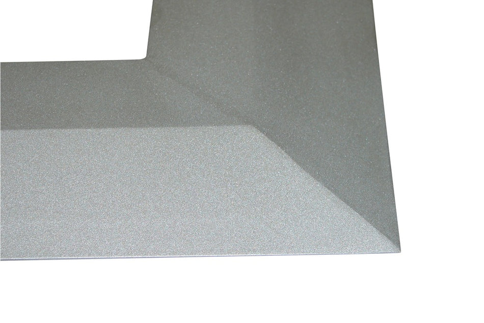 Super Prof Hoekwandrij Trapezeprofiel Aluminium 750mm-562007