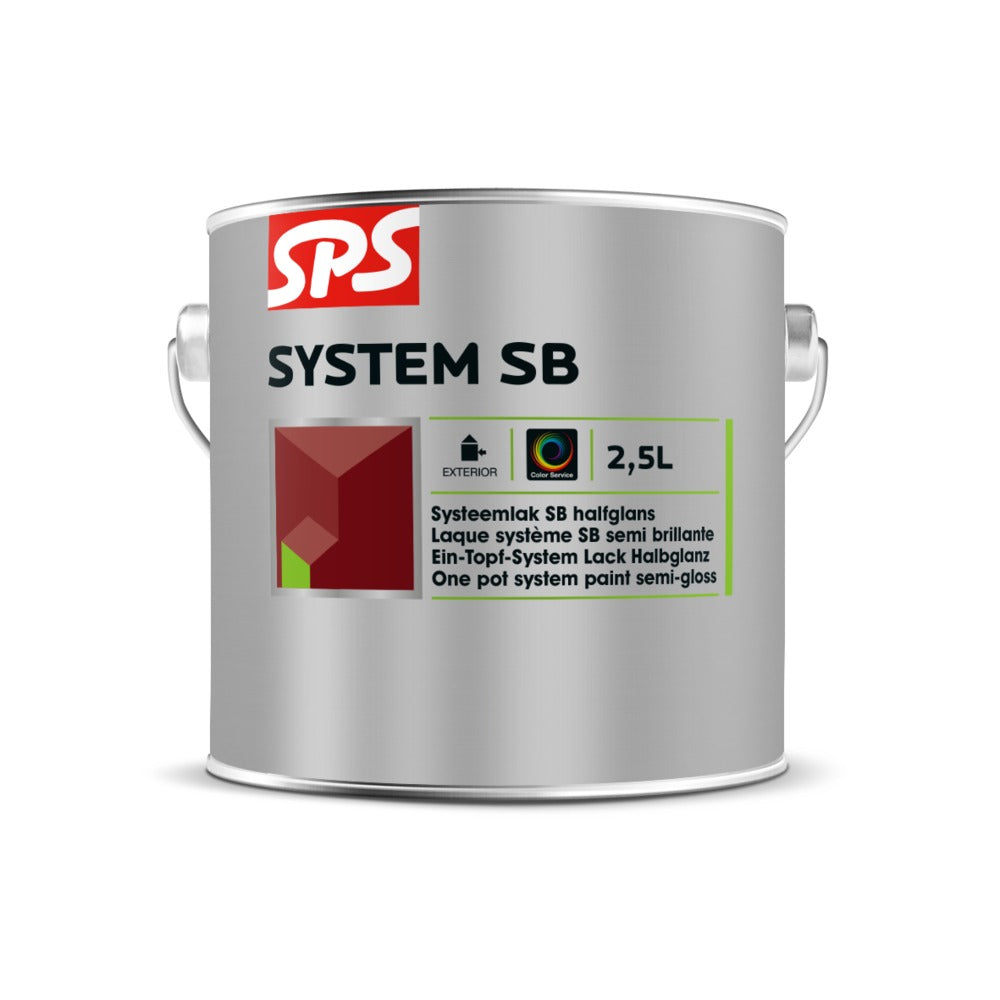 SPS System SB Halfglanzende Lak Mengbasis P 2,5L-562979
