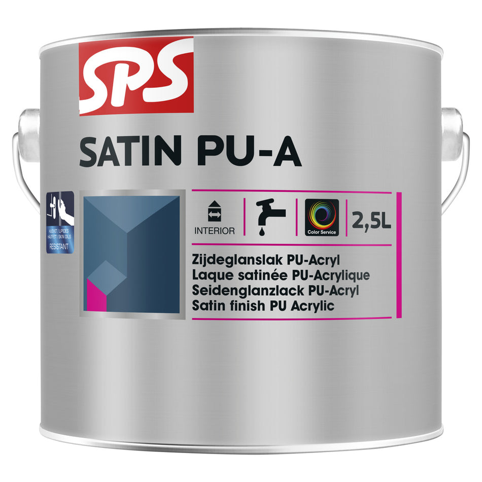 SPS Lak Satin PU-A Mengbasis P 2,5L-562989
