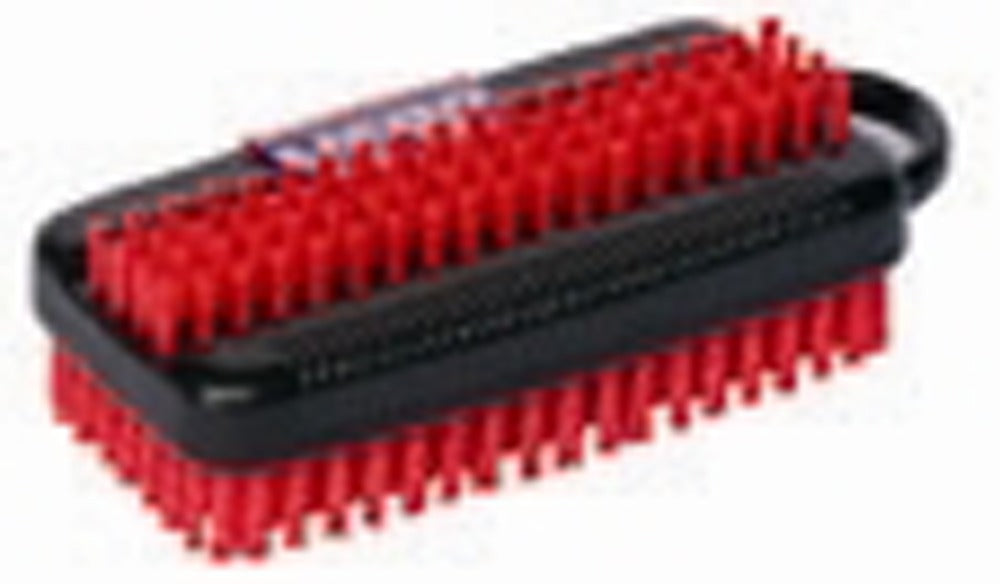 Vero Man-Power Nagelborstel kunststof 11 cm zwart/rood-563461