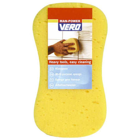 Vero Man-Power Klusspons synthetisch geel-563470