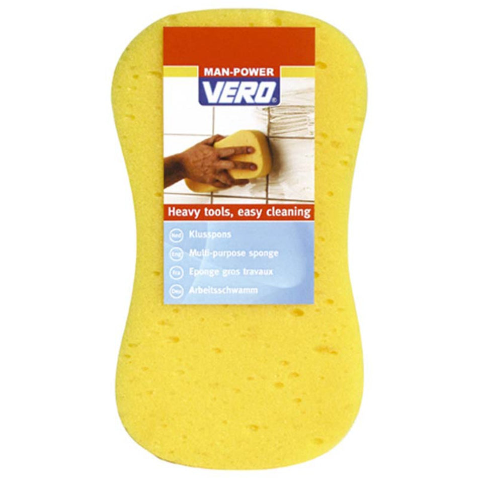 Vero Man-Power Klusspons synthetisch geel-563470