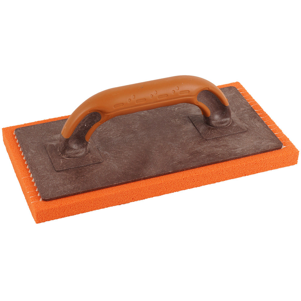 Super Prof Schuurspons Fijn Sponsrubber Rood Met Softgreep 290x150mm-563750