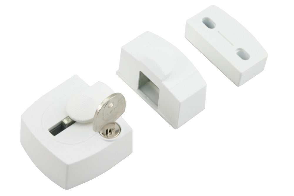 AXA Oplegslot 3015-20-90B zilver met cilindersluiting SKG1-564845