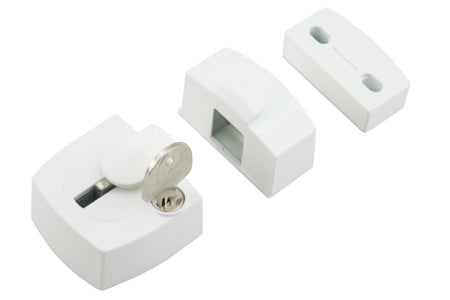 AXA Oplegslot 3015-20-90B zilver met cilindersluiting SKG1-564845