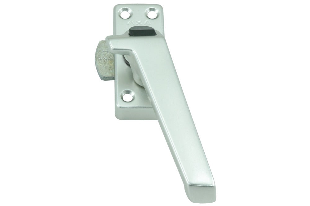 AXA Raamsluiting 3308-41-11B aluminium F2 met knop links met sluitplaat-564854