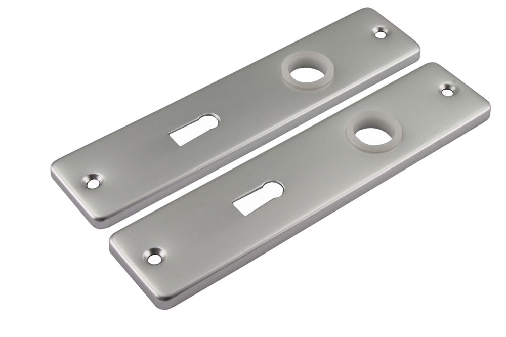 Kortschild Aluminium F1 56mm t.b.v. Sleutelgat-564869