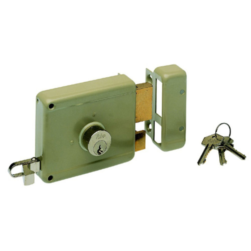 Yale Oplegvoordeurslot 634 Staal Met Vaste Cilinder 50mm Rechts-565208