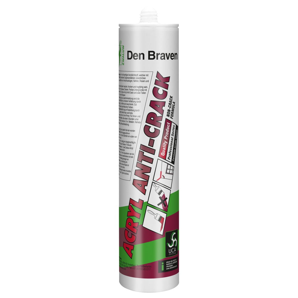 Zwaluw Acrylaatkit Acryl Anti-Crack Wit 310ml-565246