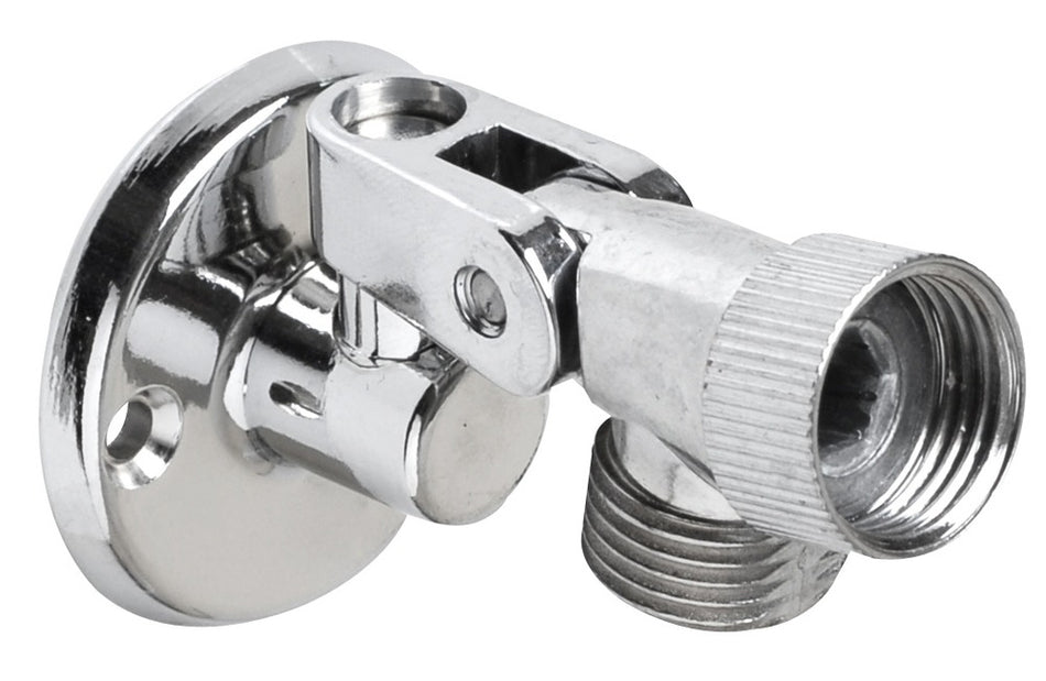 Plieger Wandpen met scharnierstuk chroom-565625