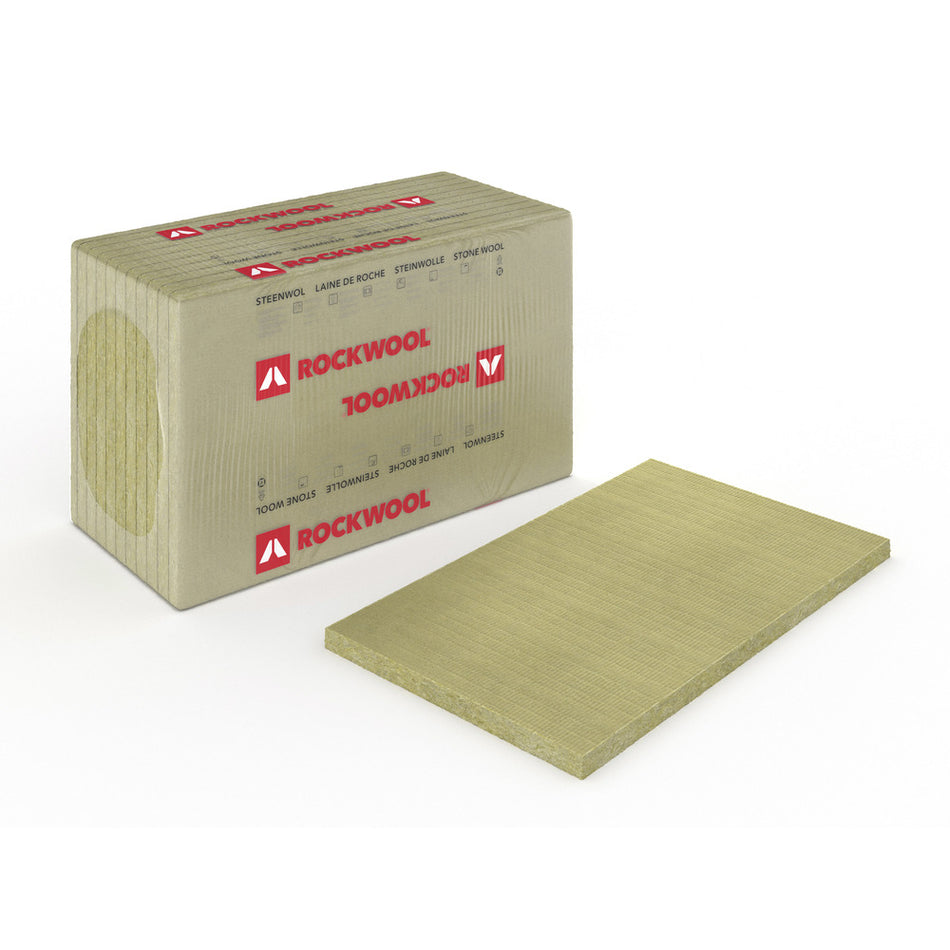 ROCKWOOL Isolatie Rocksono Solid Steenwol 30mm Rd0,85 1000x600mm 16pl 9,6m2-567527