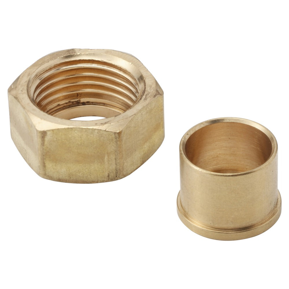 BONFIX Soldeer koppeling 2-delig 15 mm x 1/2'' binnendraad 2 stuks-567931