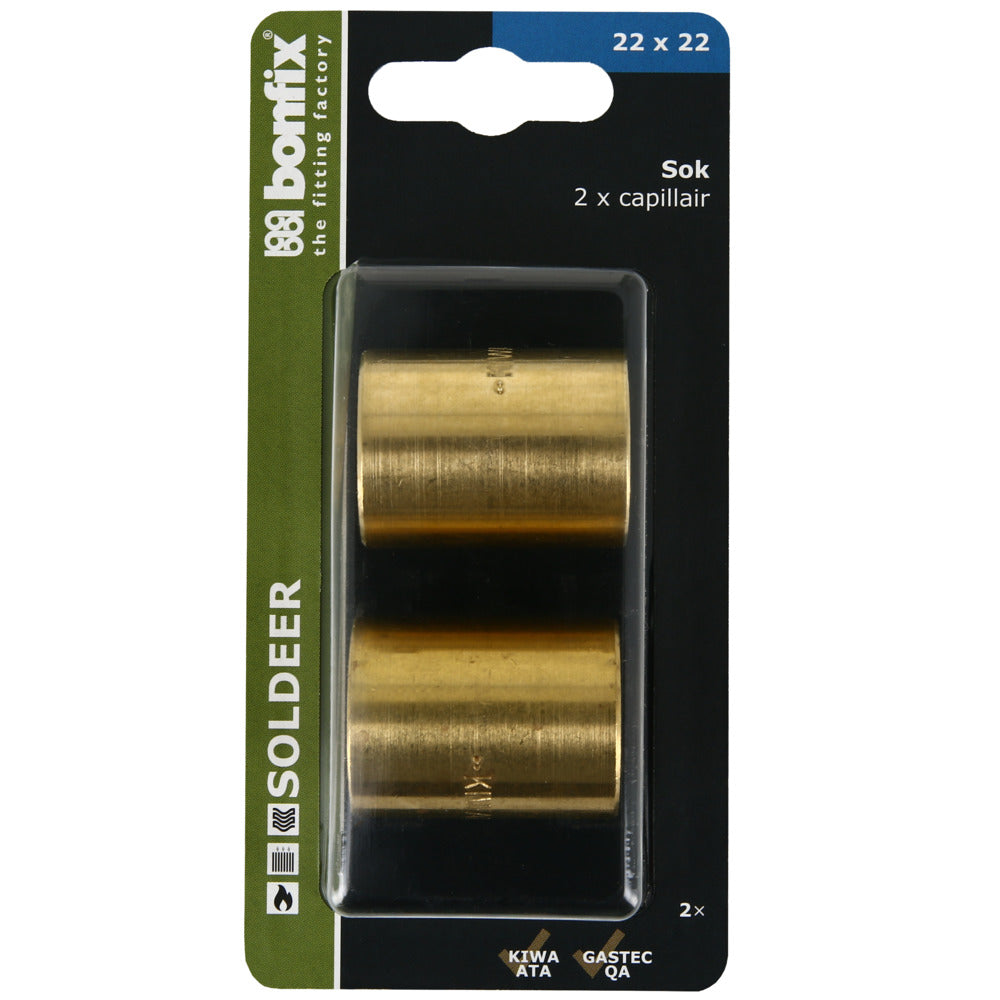 BONFIX Soldeer sok 22x22 mm 2 stuks-567938