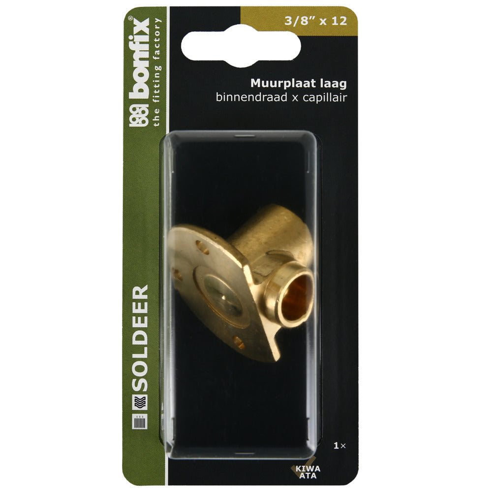 BONFIX Soldeer muurplaat 12 mm x 3/8'' binnendraad-567957