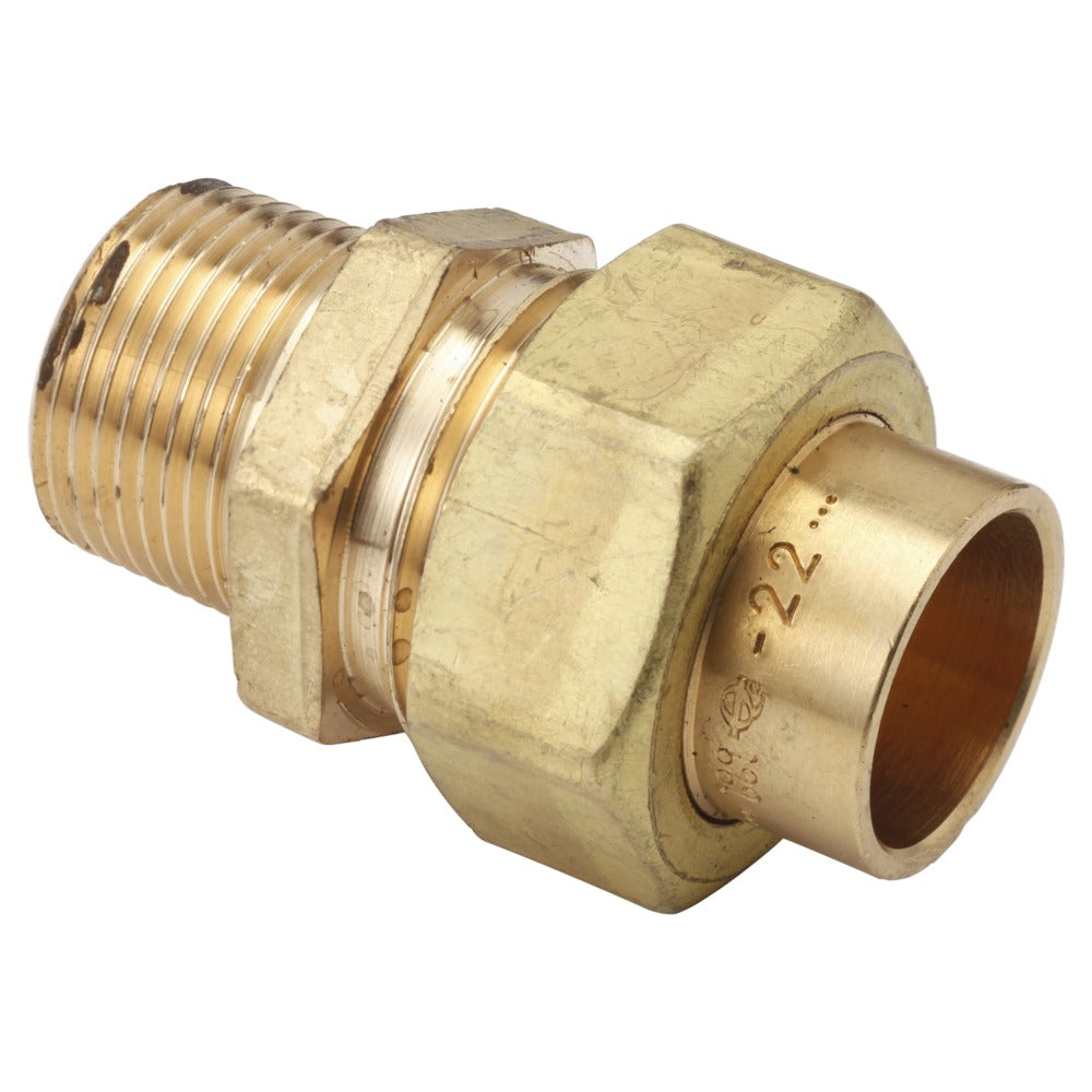 BONFIX Soldeer koppeling 3-delig 22 mm x 3/4'' buitendraad-567971