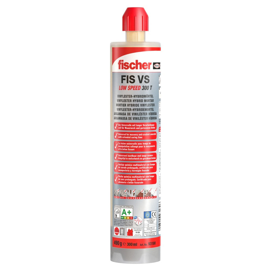 fischer FIS Injectiemortel VS 300 T inclusief 2 mengtuiten 300 ml-568066