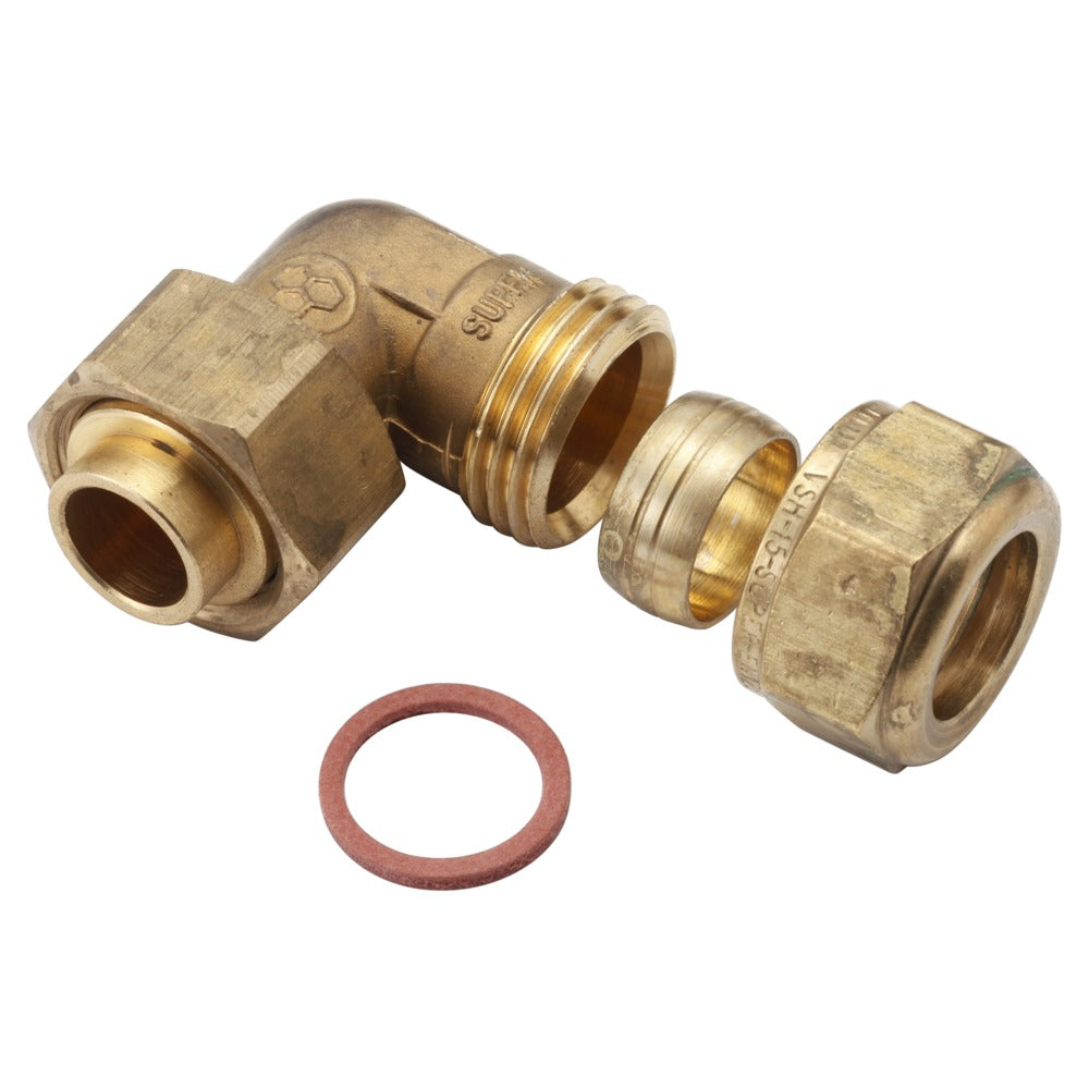 VSH Knel koppeling 15 mm x 1/2'' binnendraad voor inbouwreservoir-568284