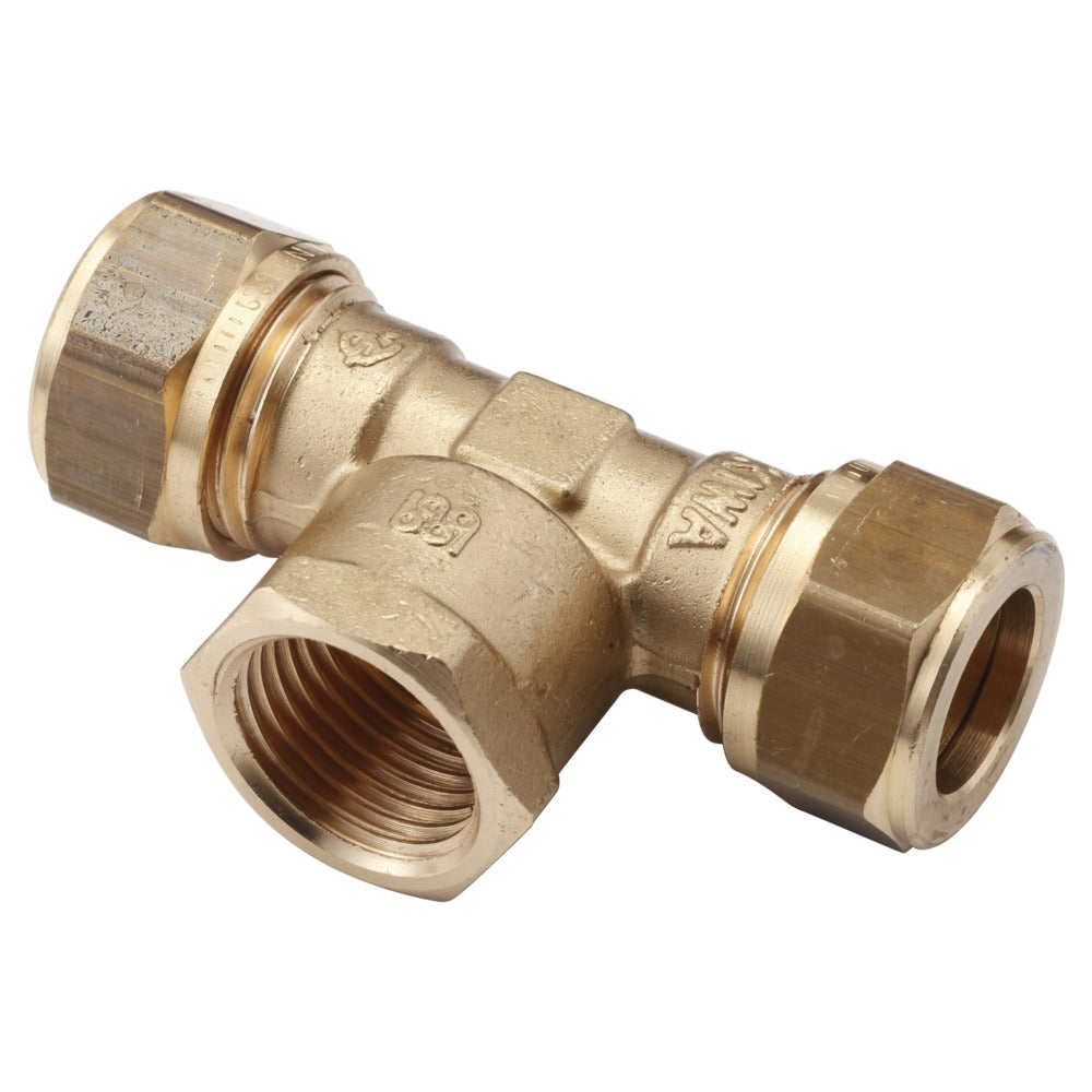 BONFIX Knel T-stuk 15 mm x 1/2'' binnendraad x 15 mm-568370