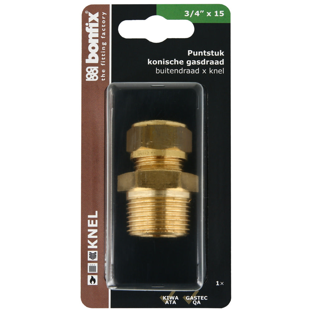 BONFIX Knel Puntstuk 3/4'' Buitendraad-568376
