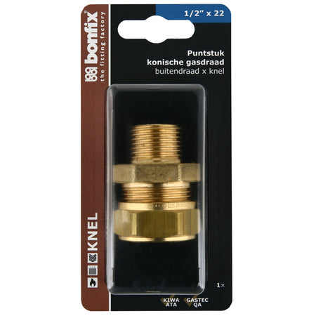 BONFIX Knel Puntstuk 1/2'' Buitendraad-568378