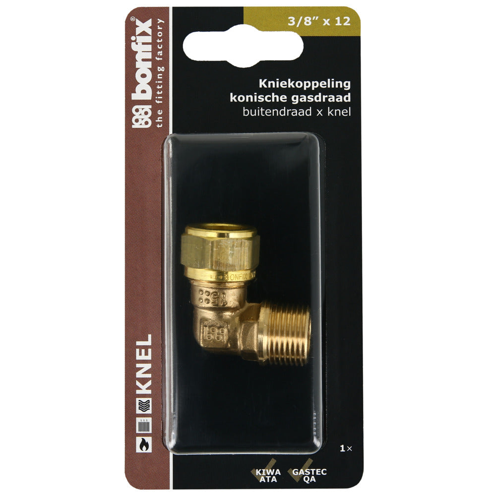 BONFIX Knel knie 12 mm x 3/8'' buitendraad-568381
