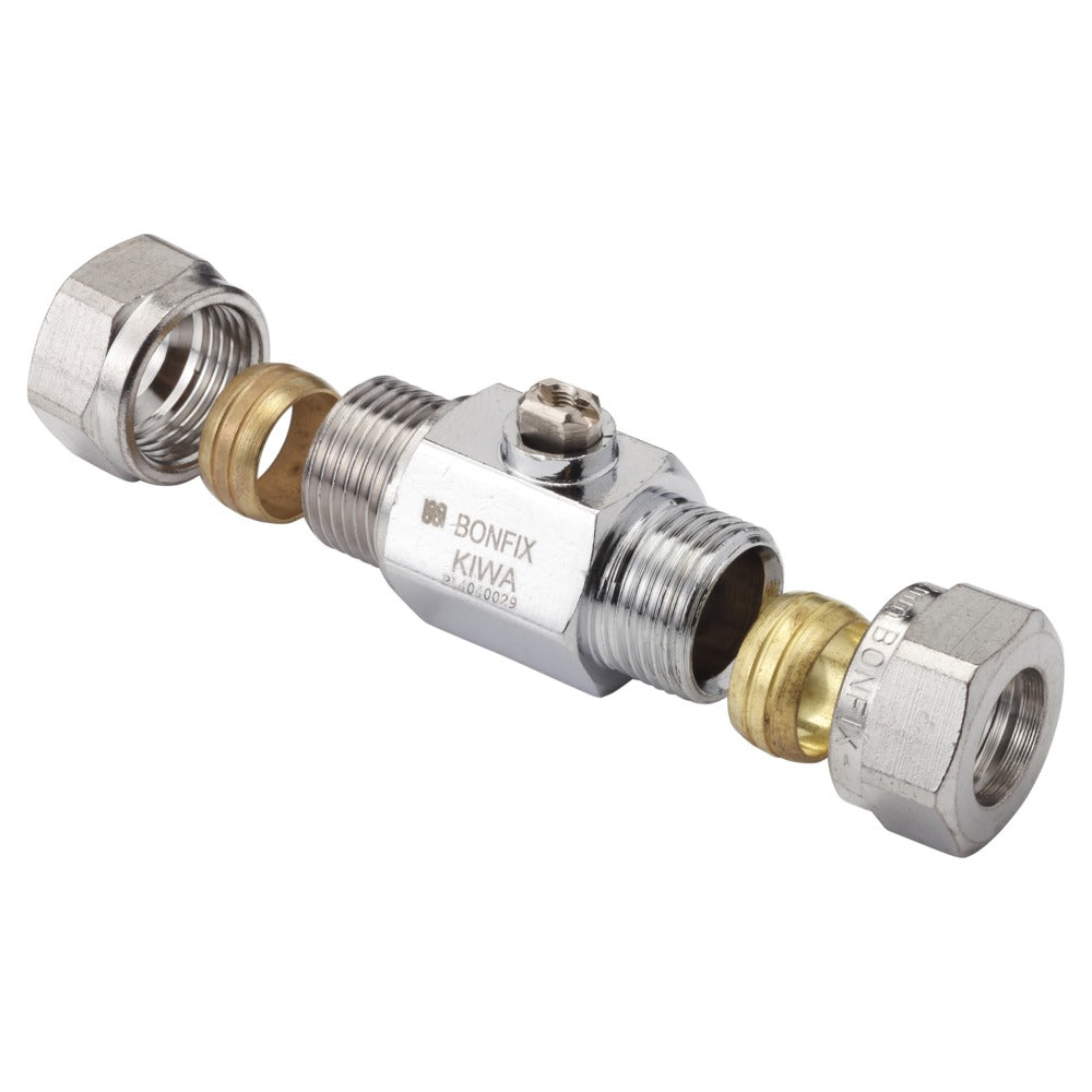 BONFIX Knel kogelstopkraan 12x12 mm recht-568395