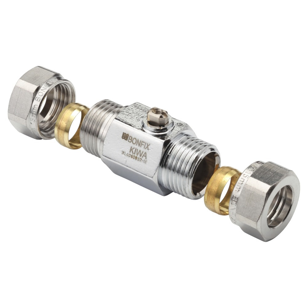 BONFIX Knel kogelstopkraan 15x15 mm recht-568397