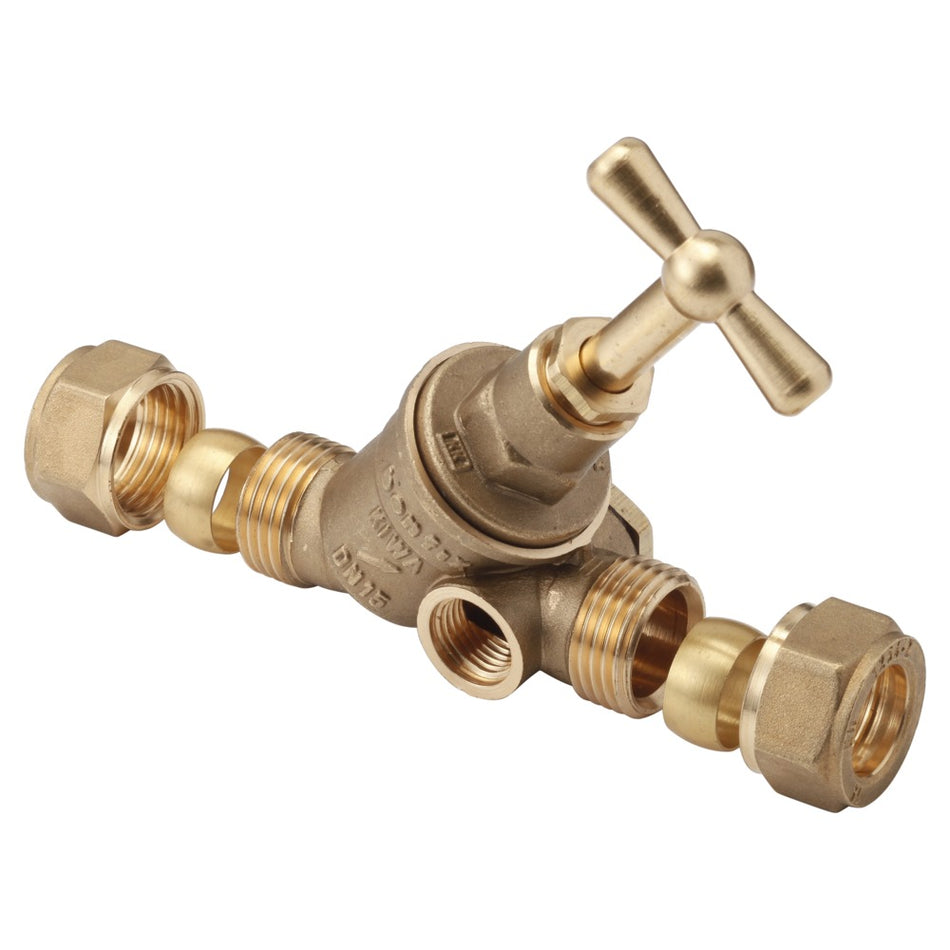 BONFIX Knel stopkraan 15x15 mm met tapgat-568404